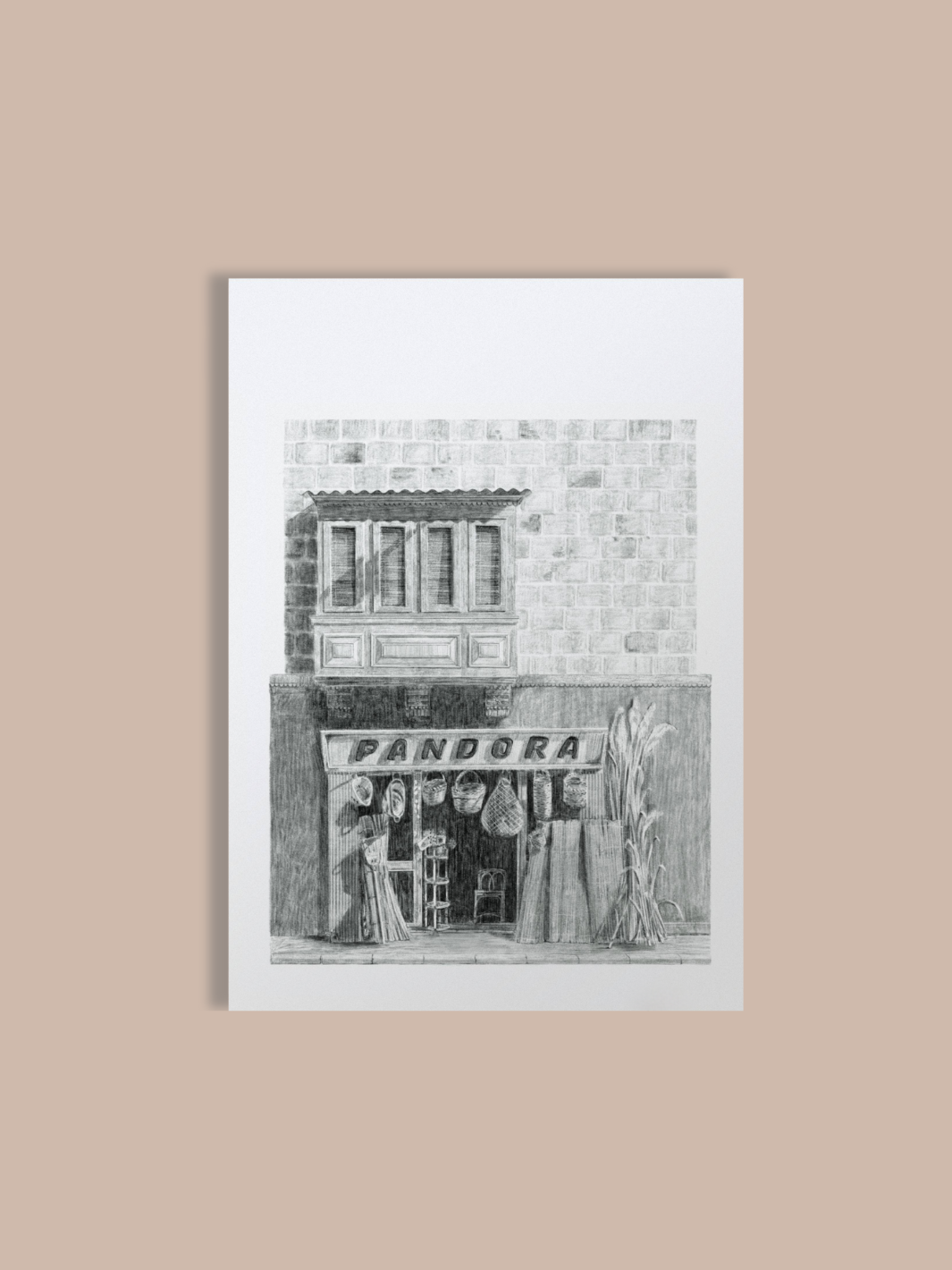 Pandora Limited Edition Print Marietta Draws